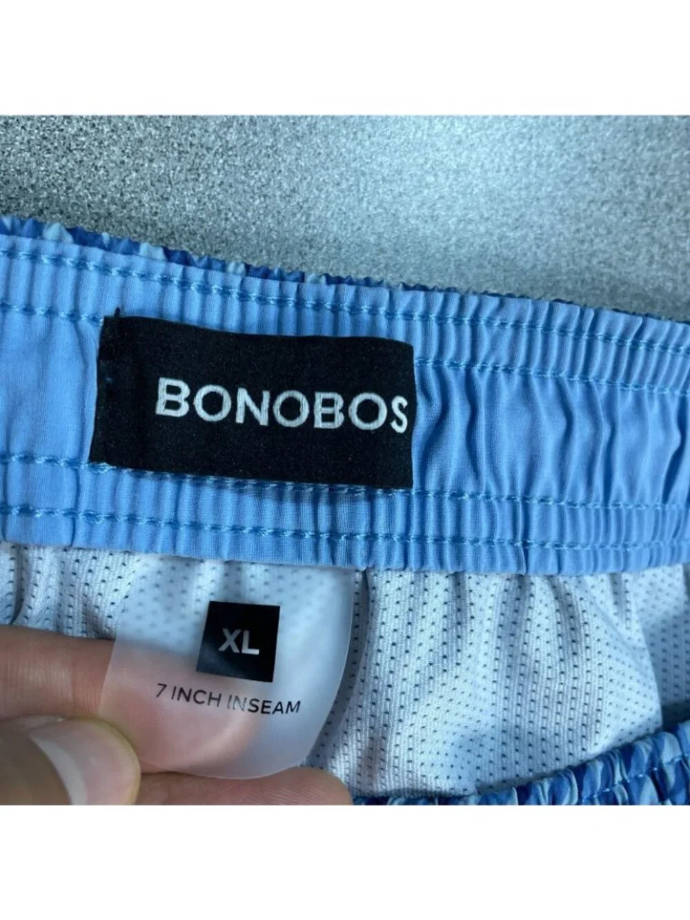 NWT Bonobos Swim Shorts Men's XL Blue UPF 50+ Quick Dry 4-Way Stretch